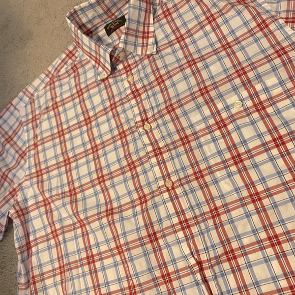 Paul & Shark Yachting Shirt. Plaid button down short sleeve. size 41 - Picture 6 of 7